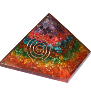 7 Chakra Layer Orgone Pyramid